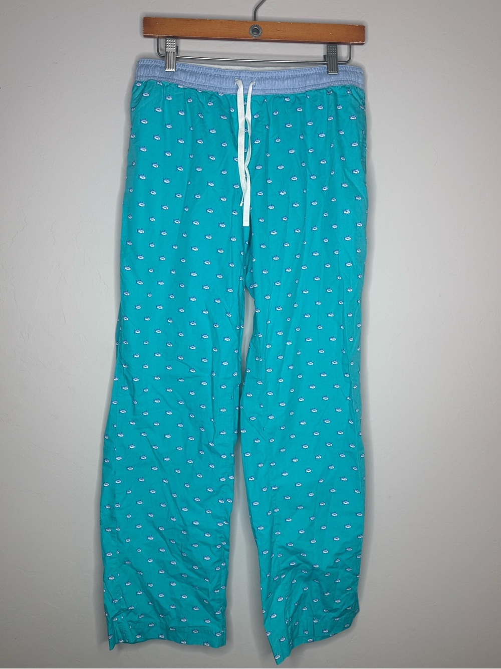 Southern Tide men’s pajama lounge pants size medium fish logo print